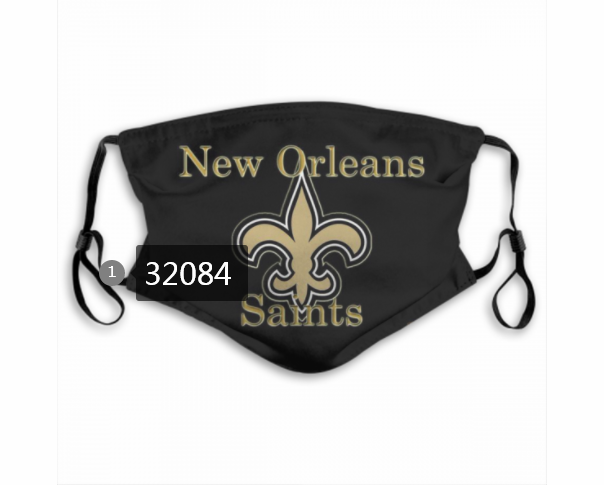 NFL 2020 New Orleans Saints #86 Dust mask with filter
